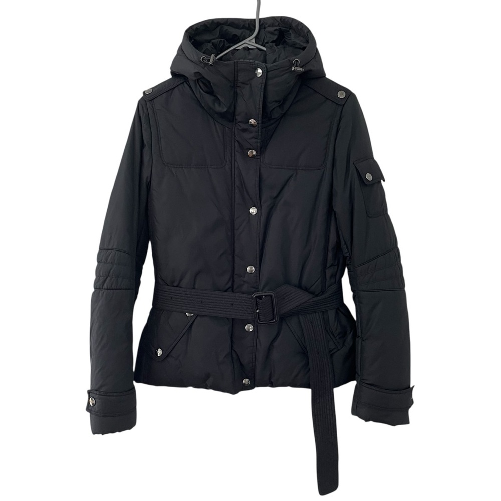 Burberry Black Hooded Jacket